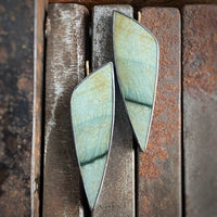 Imperial Green Jasper Earrings